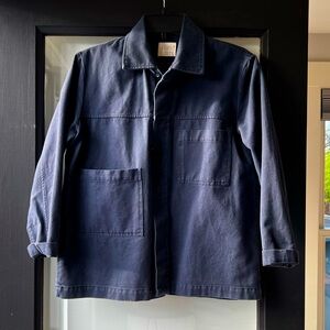 First Rite navy blue work jacket, S